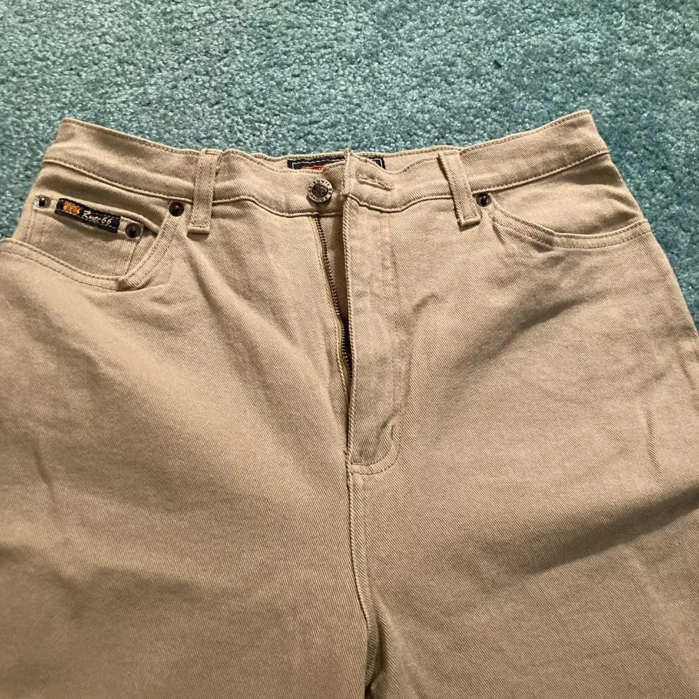 NWOT Vintage Route 66 Stretch Fit High Rise Denim Jeans Size 13/14